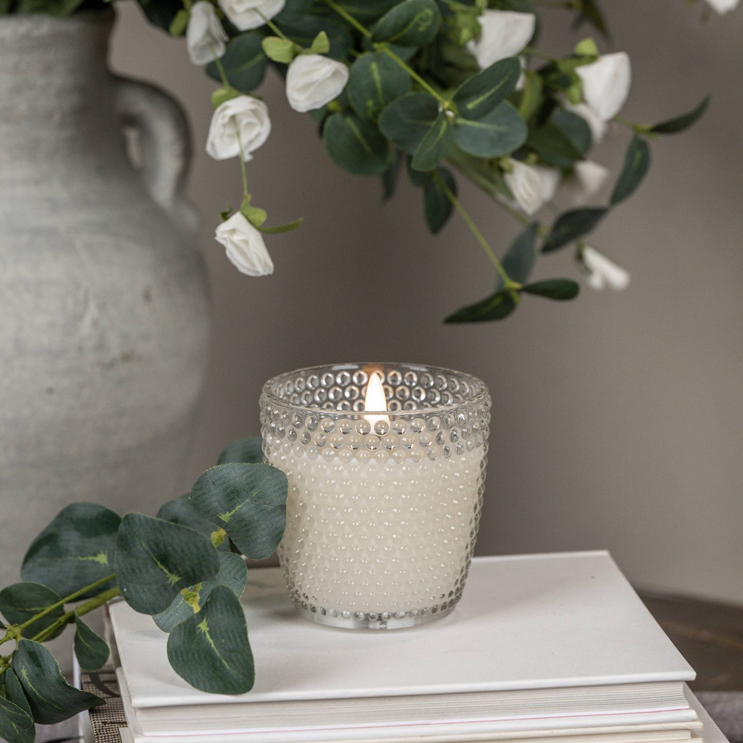 Candle Dotty Glass 3.5"