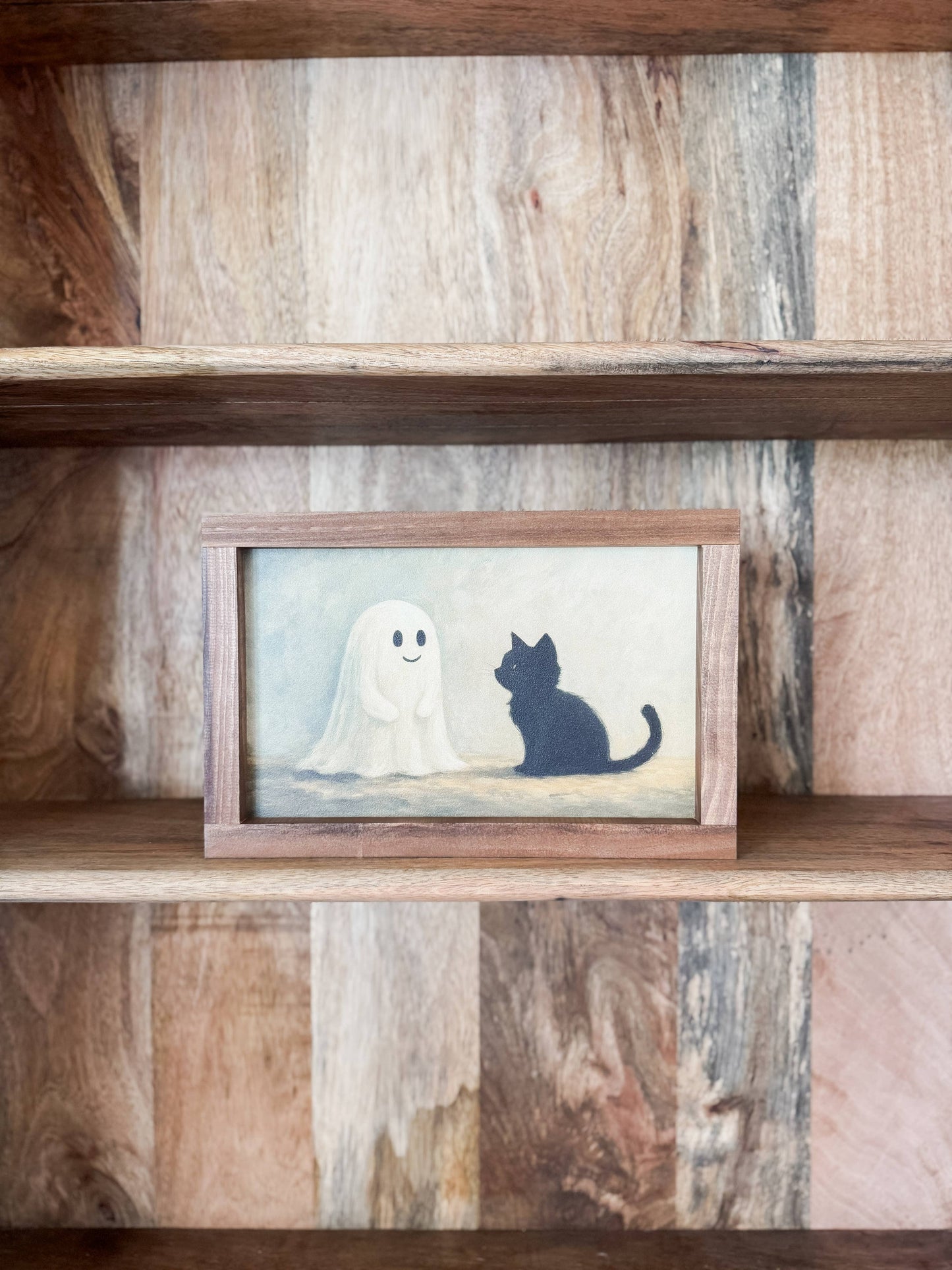 Ghost and Kitten 8x12