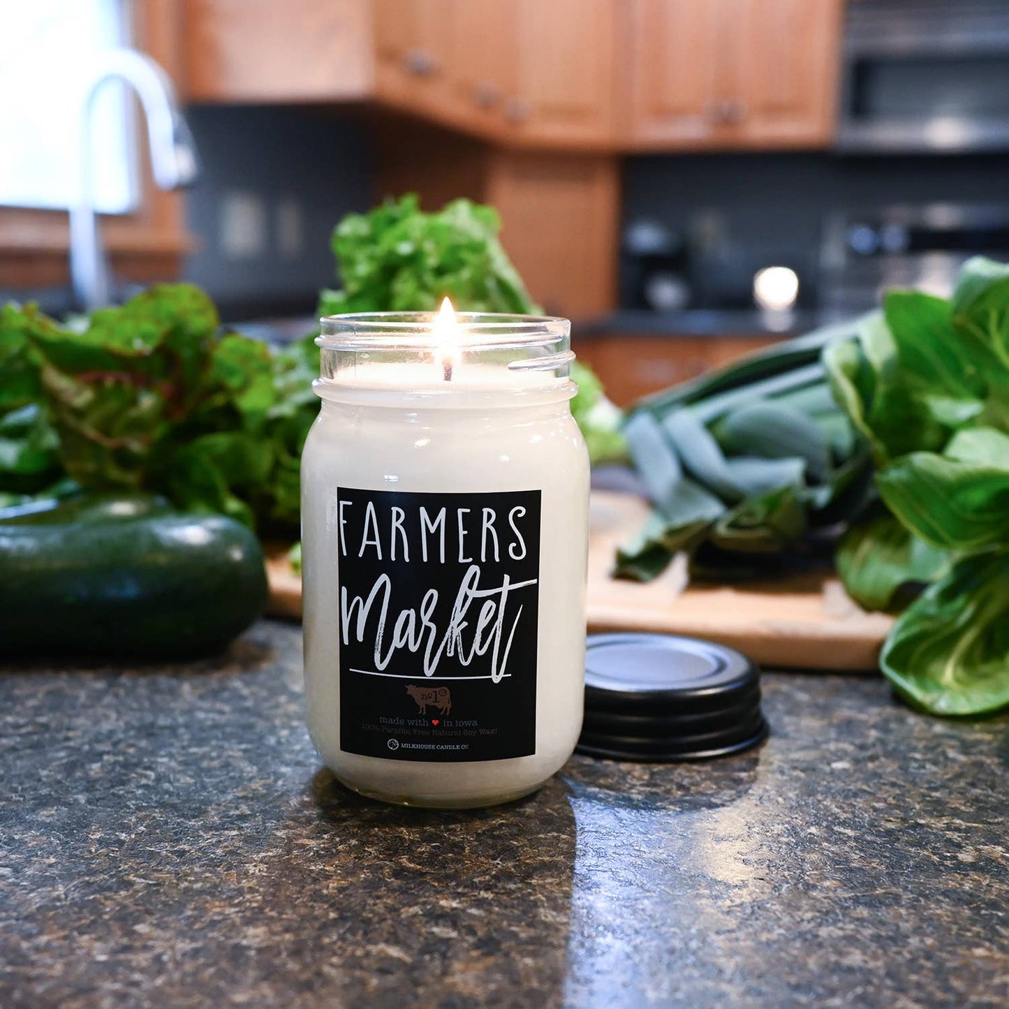 Mason Candle Farmers Market