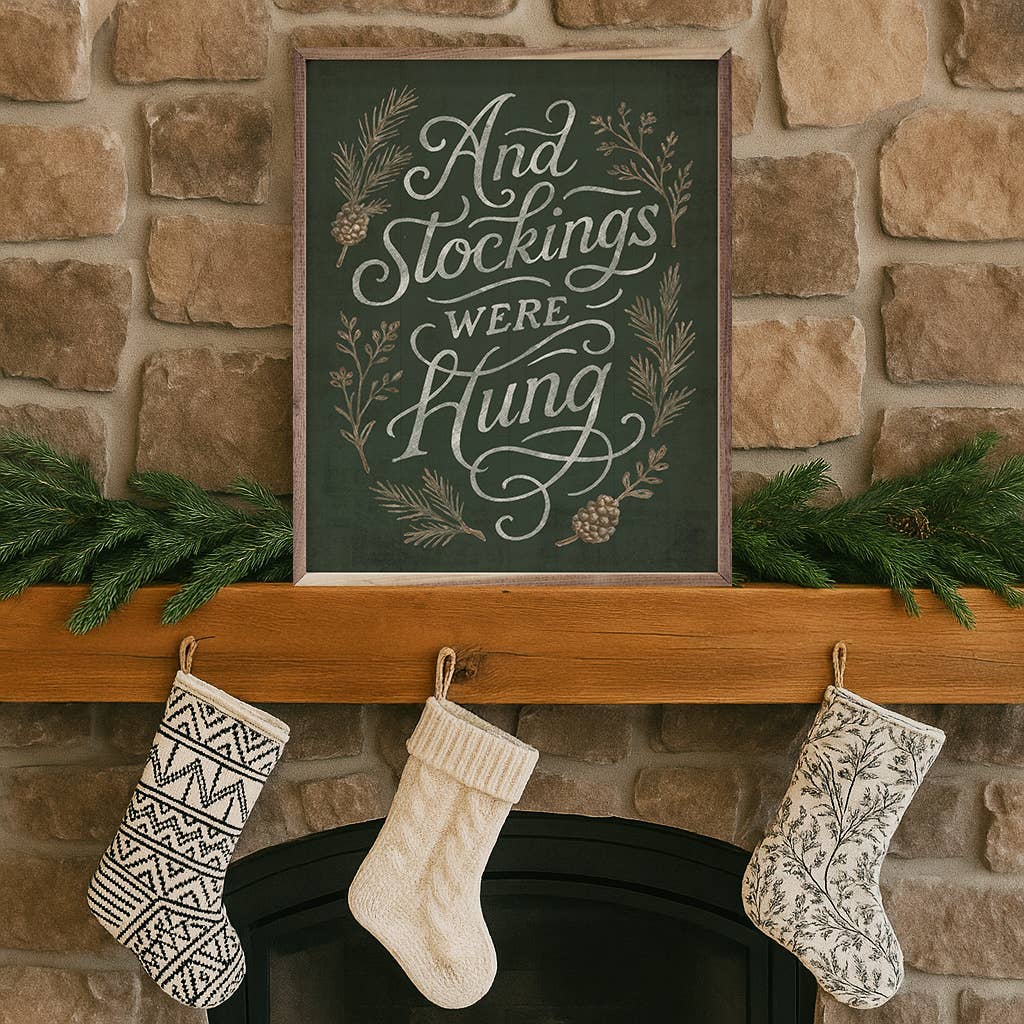 Stockings Were Hung Green