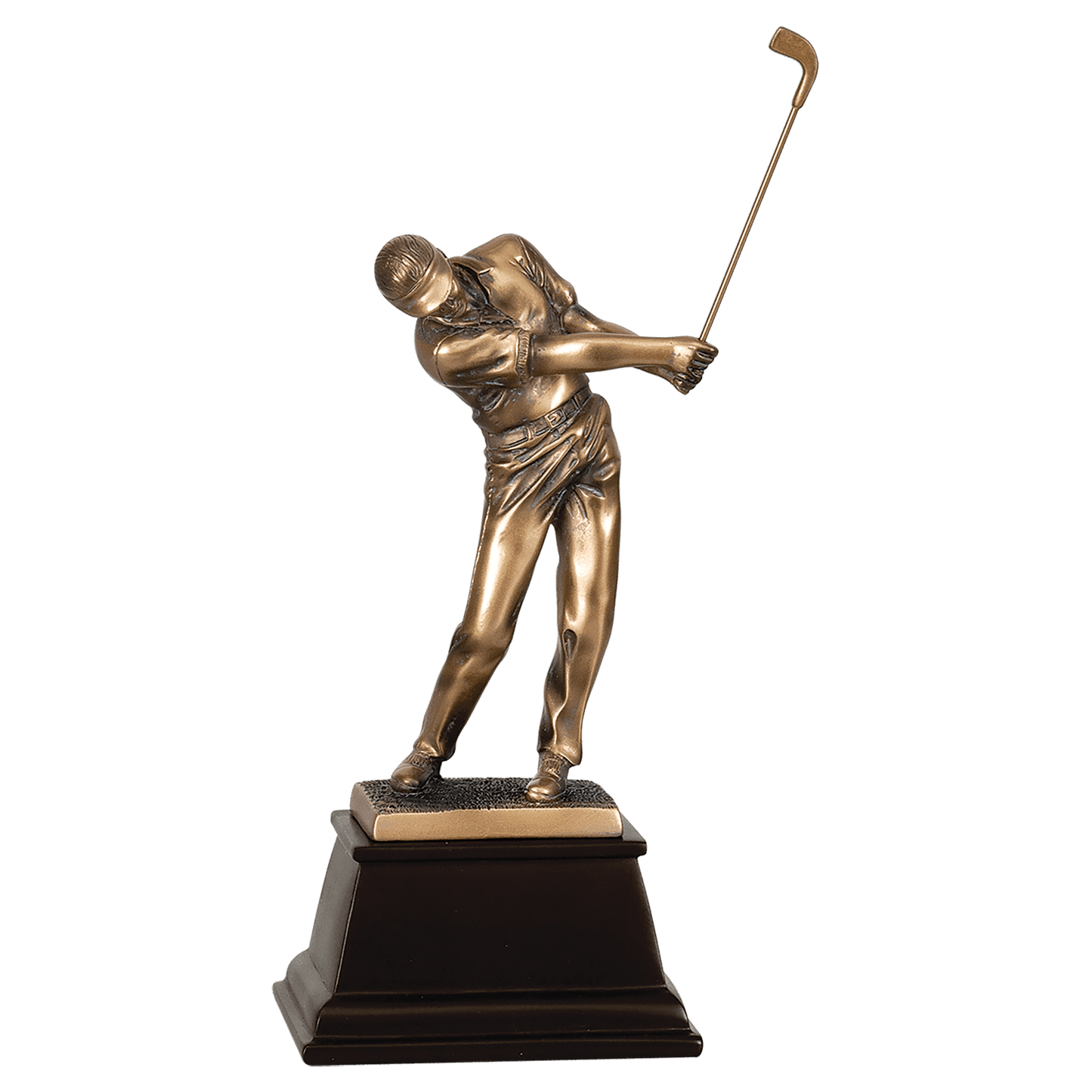 GOLF TROPHY W/HAT