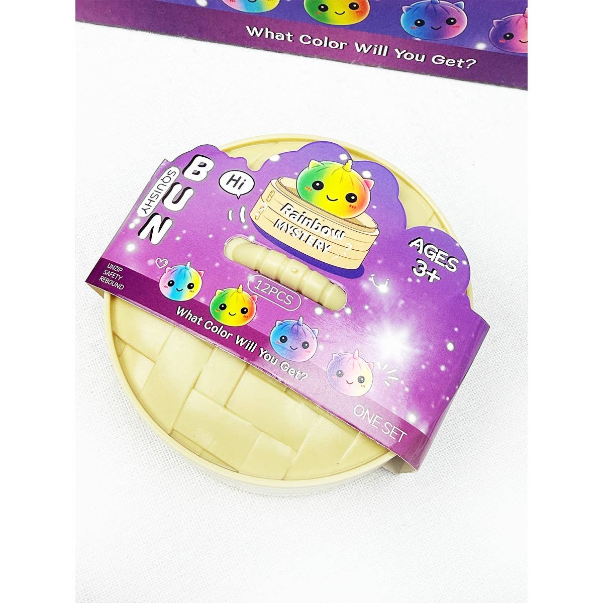 Rainbow Unicorn Dumpling