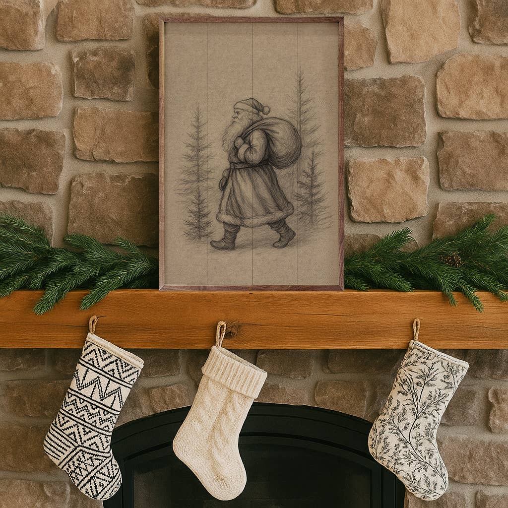 Saint Nick Walking