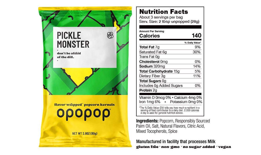 Pickle Monster Sachets