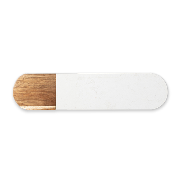 Cutting Board Wh Marble /Acacia