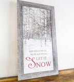 Let It Snow Cardinal