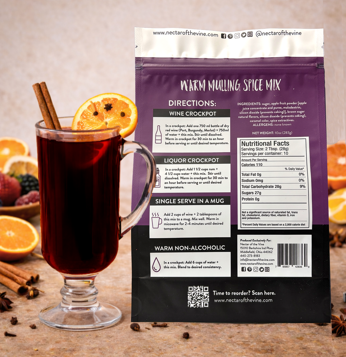 Warm Mulling Wine