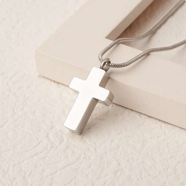 Cross Urn Necklace