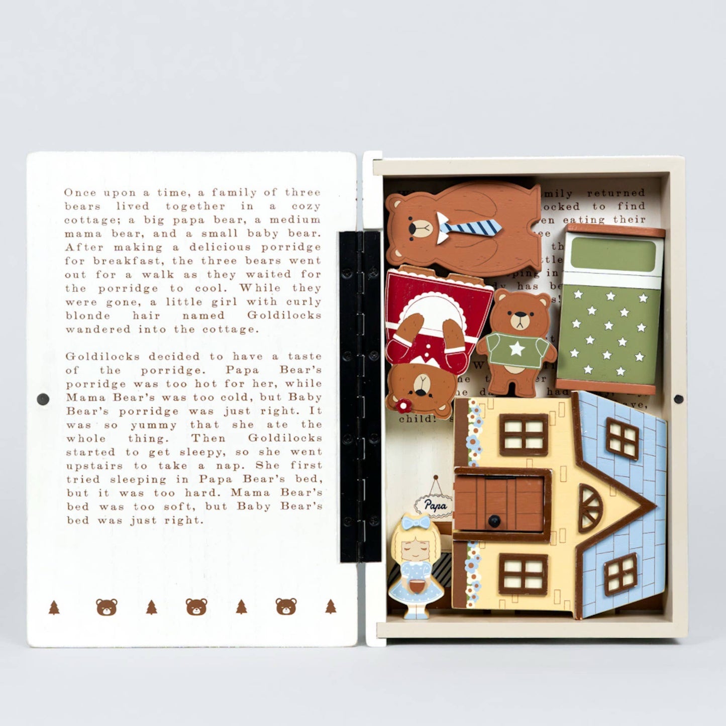 Goldilocks/Three Bears 7pc