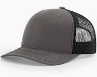 Hat Split Char/Black