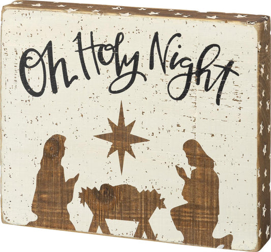 Block Sign-Holy