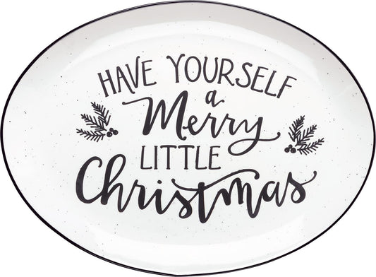 Platter Merry Christmas
