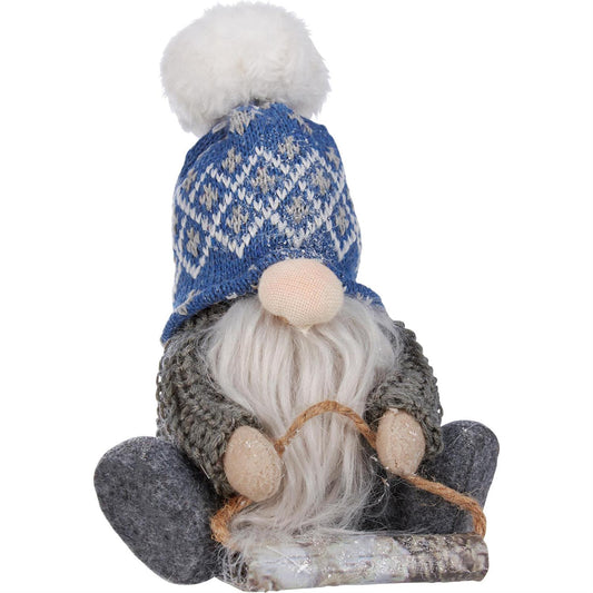 Sitter Sledding Gnome