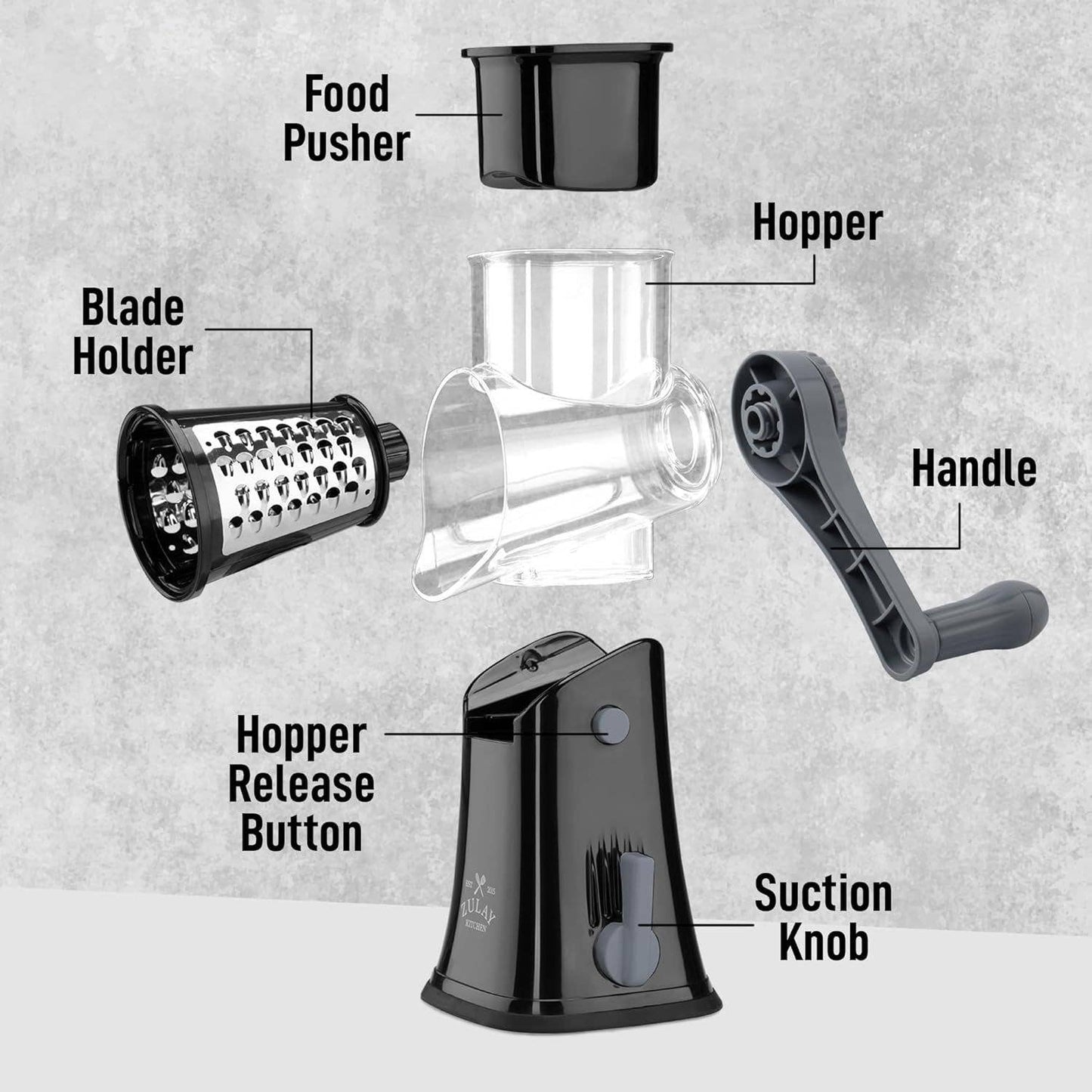 Cheese Grater/ 5 Drums