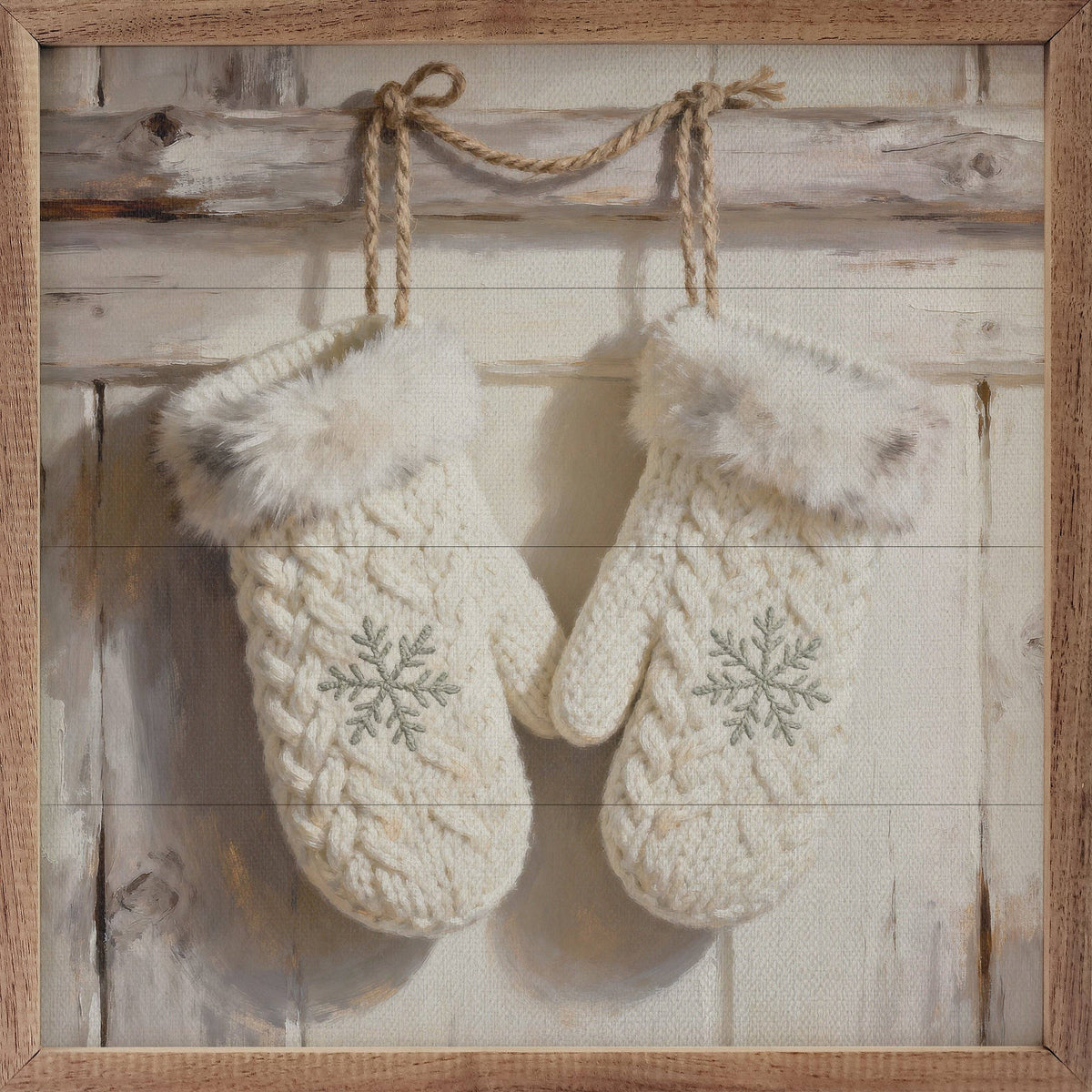 White Mittens