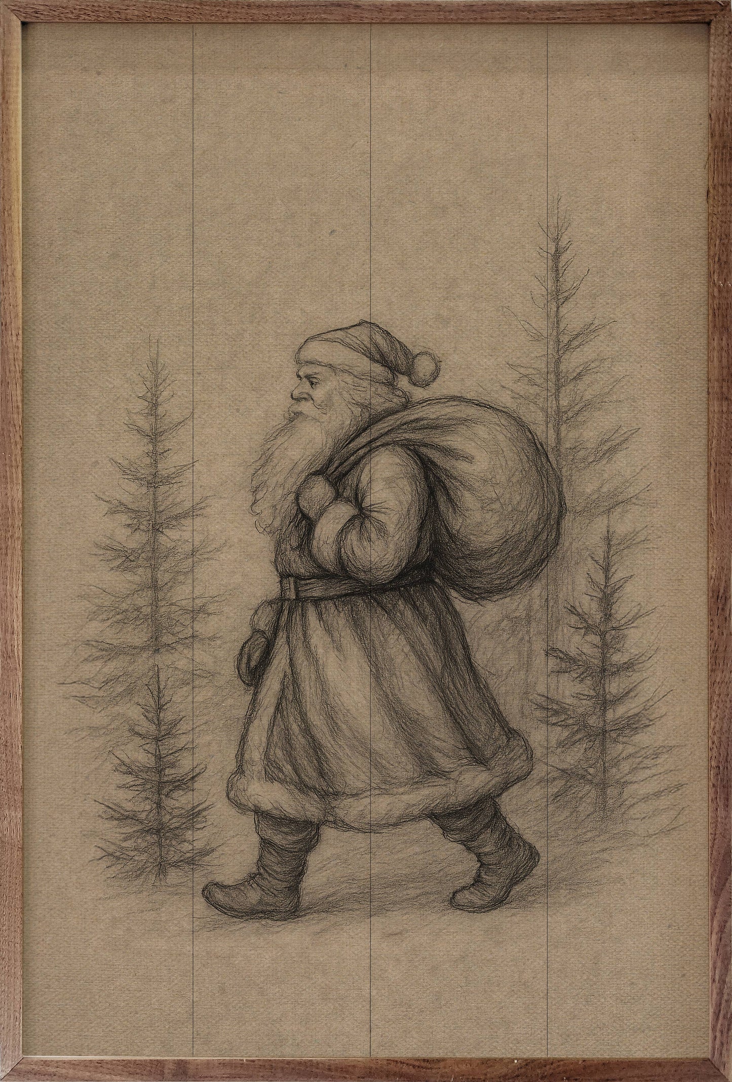 Saint Nick Walking