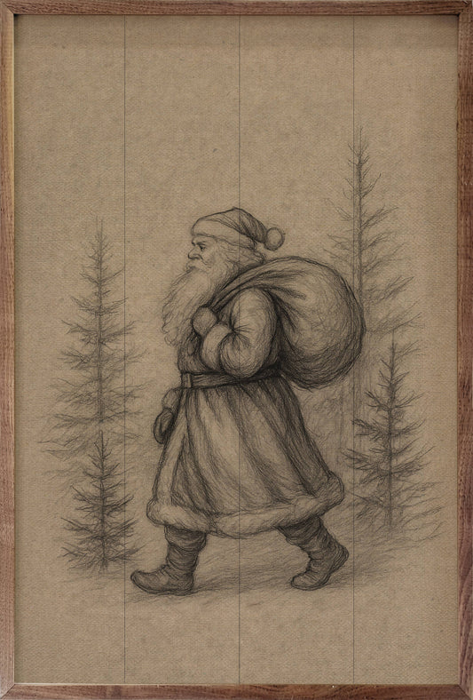 Saint Nick Walking