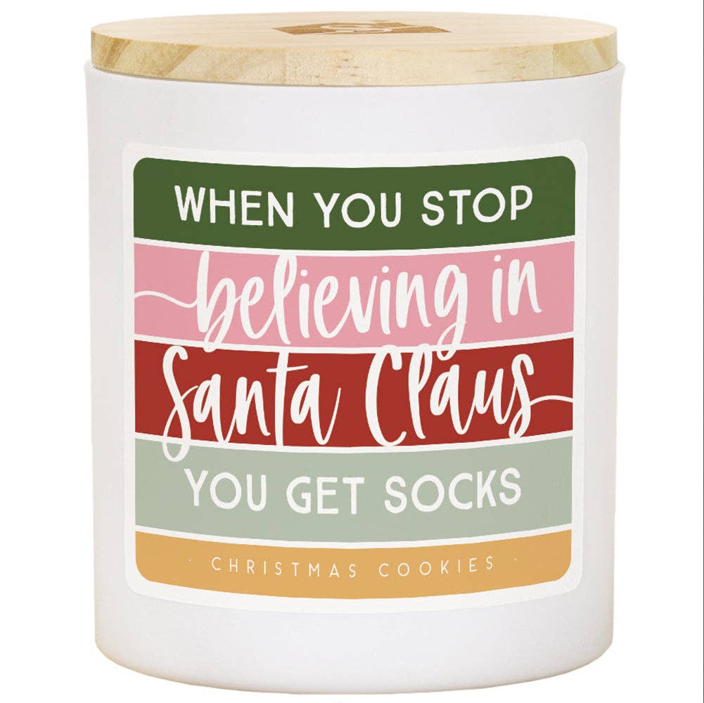 Believing Santa Candle