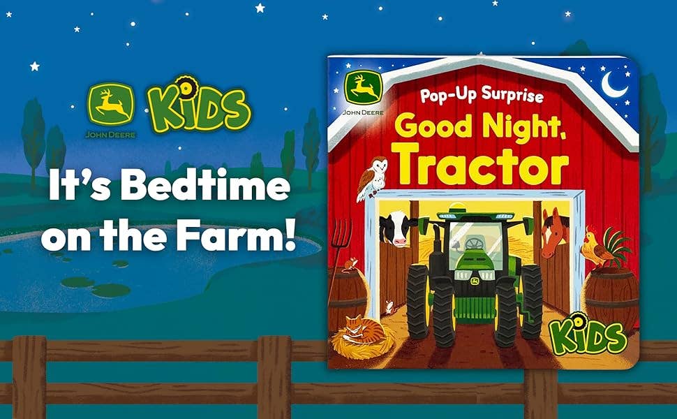 JD Good Night Tractor flap