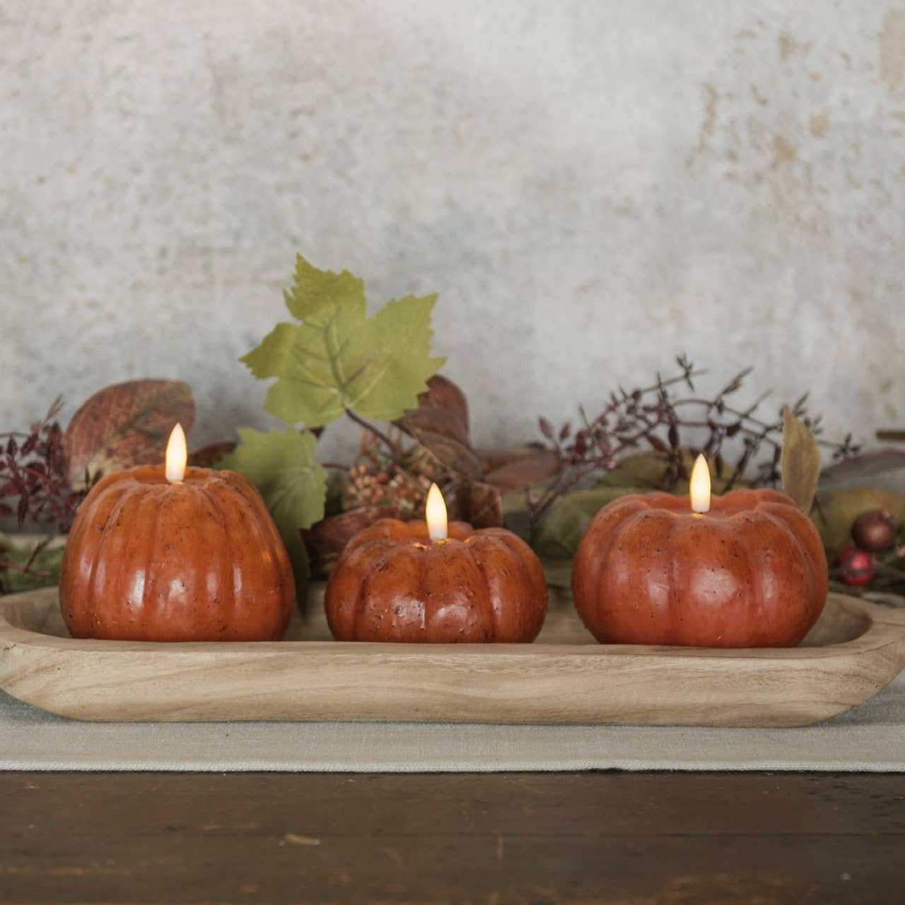 Candle 3.5" Pumpkin