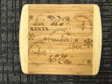 Christmas Cutting Board for Santa