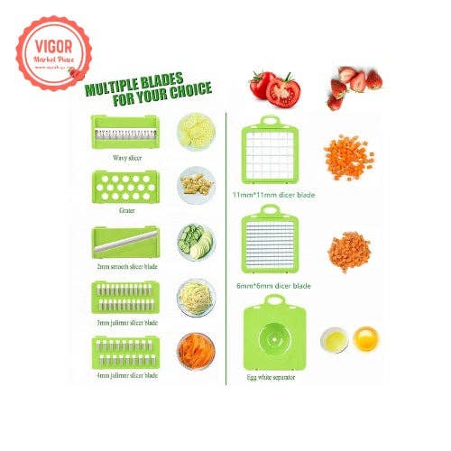 Vegetable Slicer  12 in 1