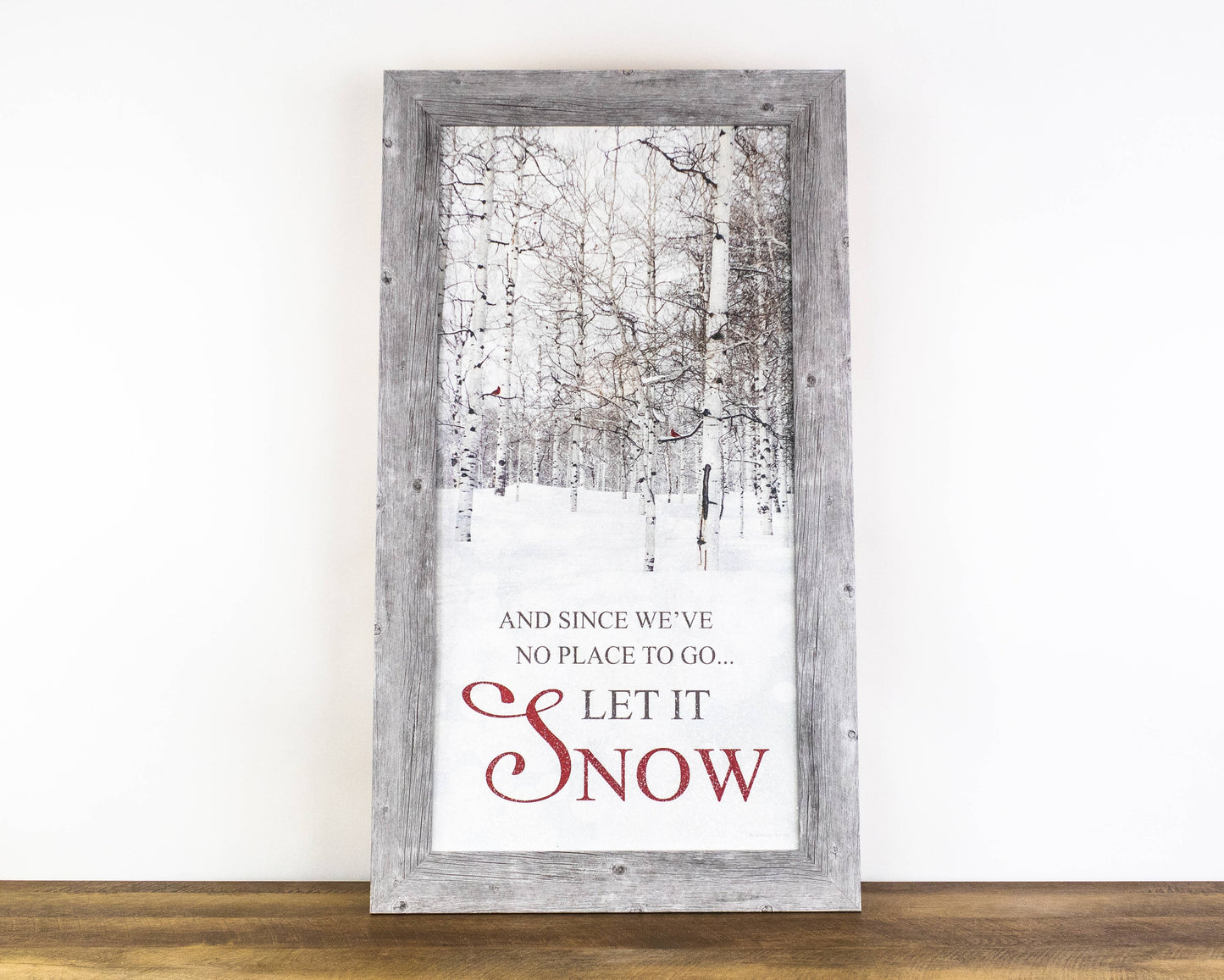 Let It Snow Cardinal