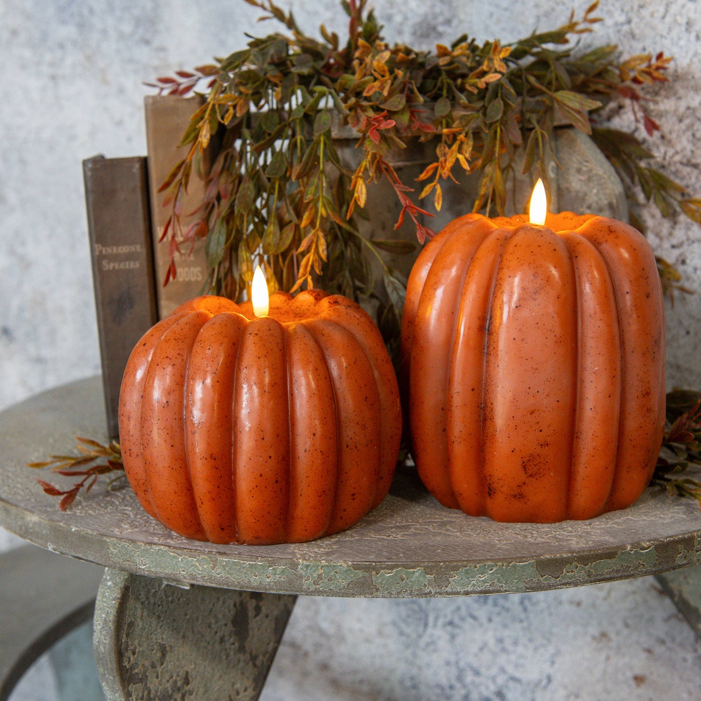 Candle Pumpkin 5"