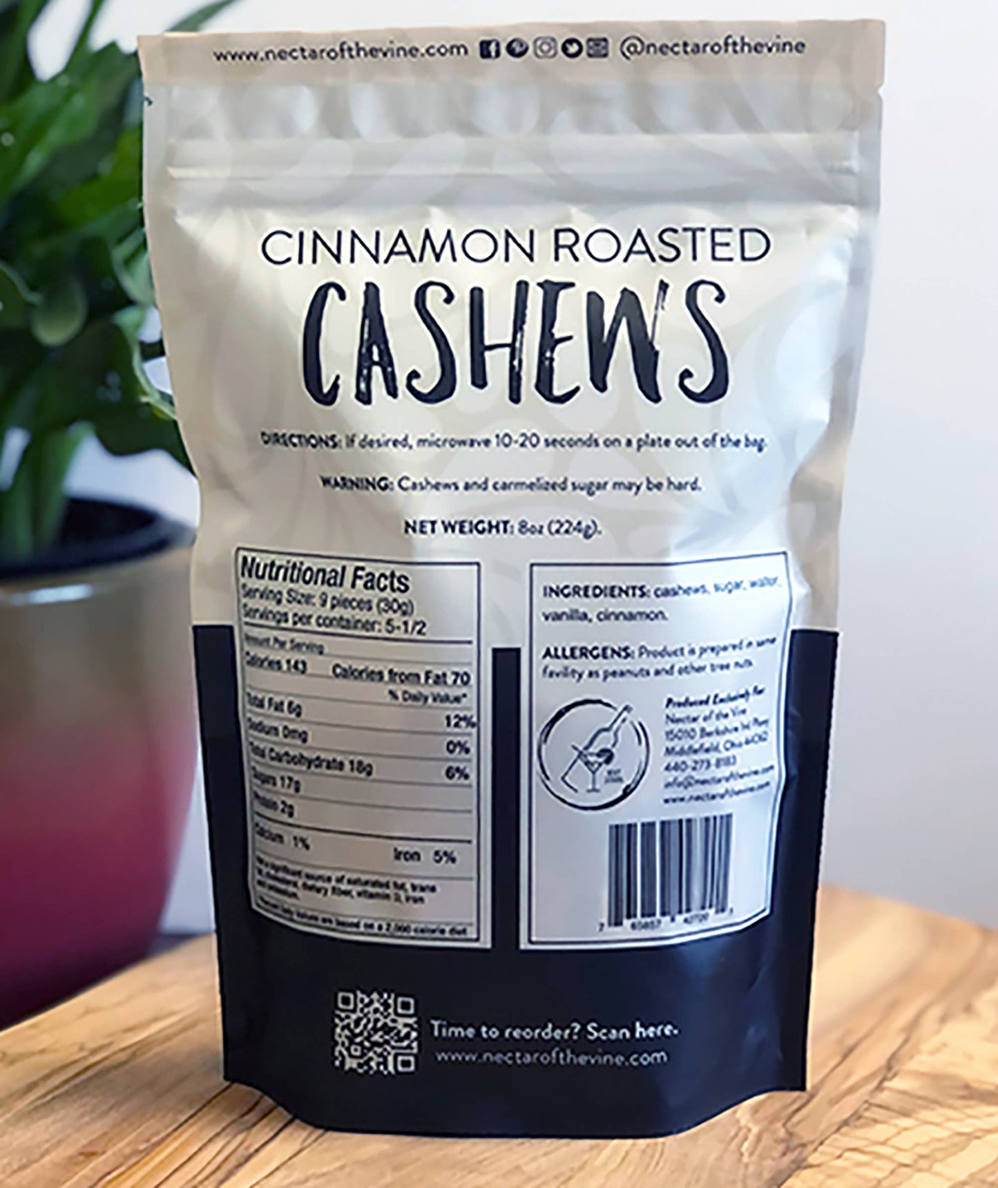 Cinnamon Roasted Cashews
