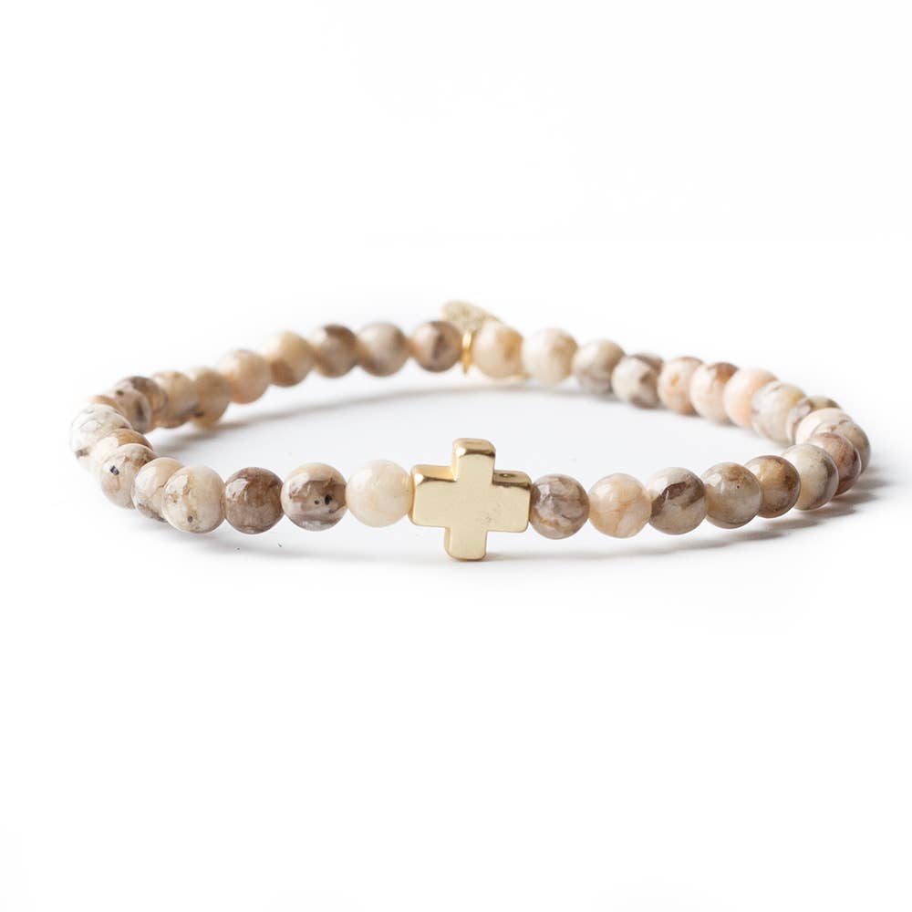 Faith/Fear Bracelet w/ Cross