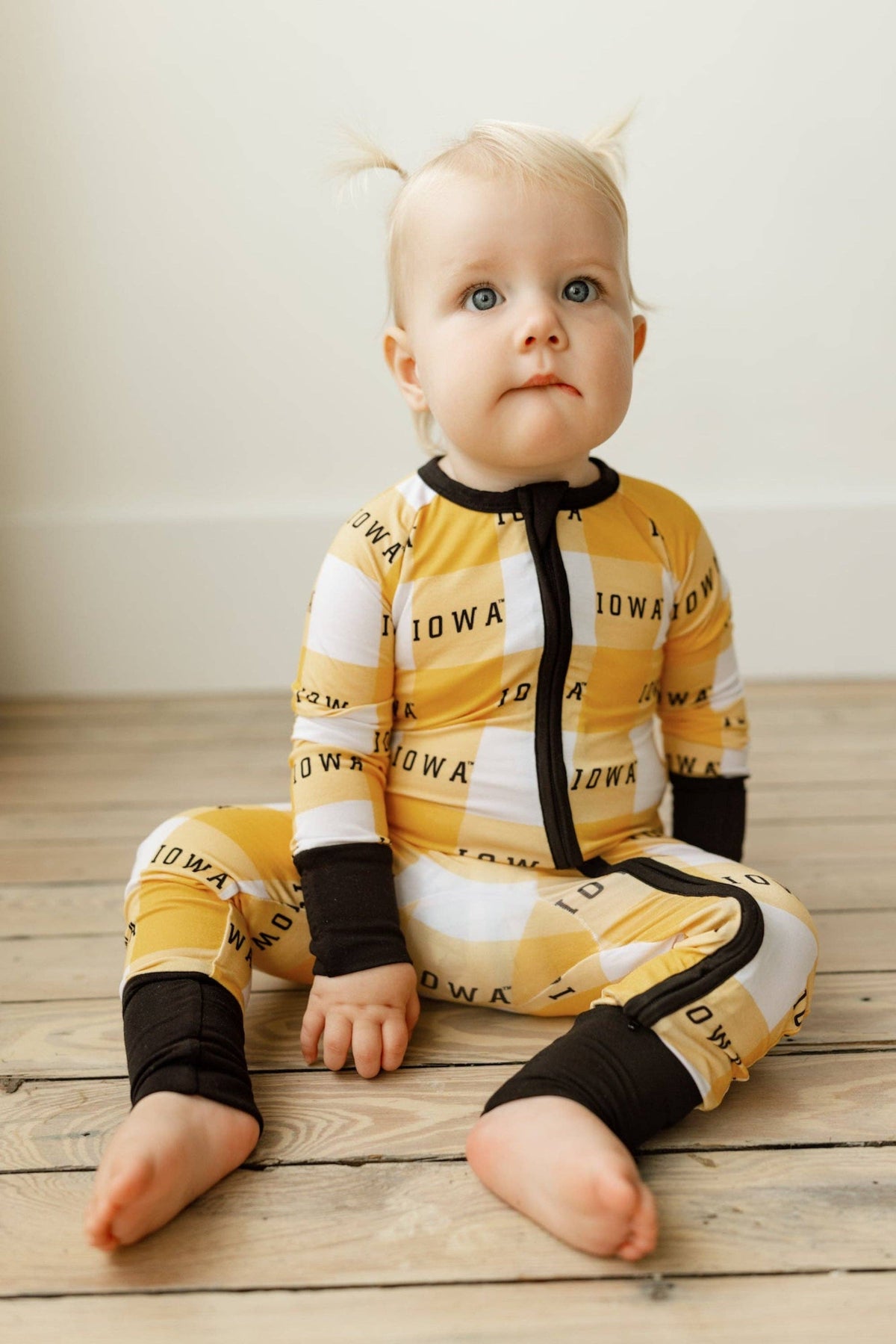 Zip Romper | Iowa Grid