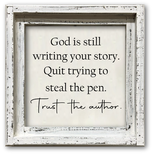 Trust the Author 12X12 S