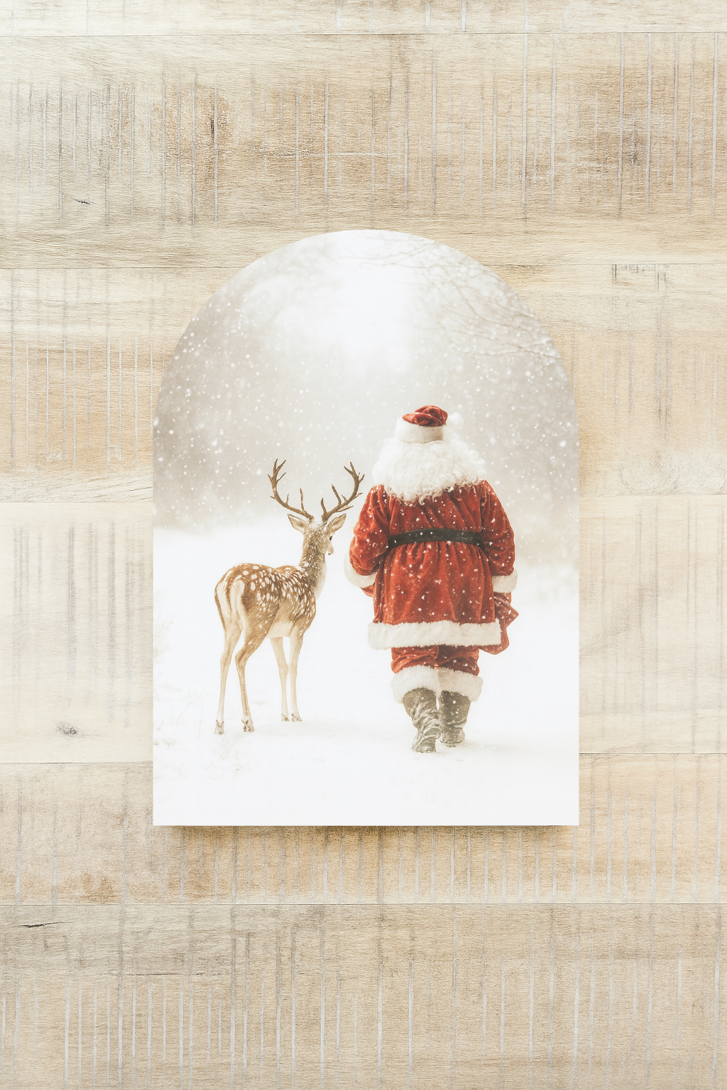 Santa  Reindeer Arch