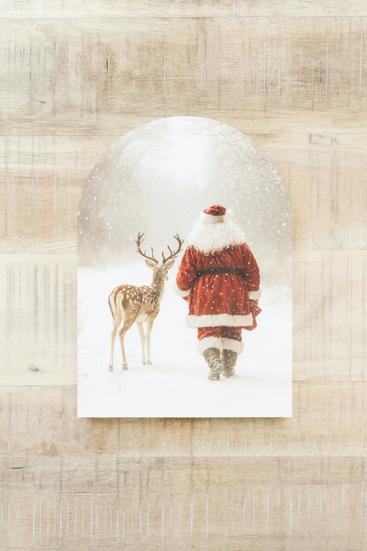 Santa  Reindeer Arch