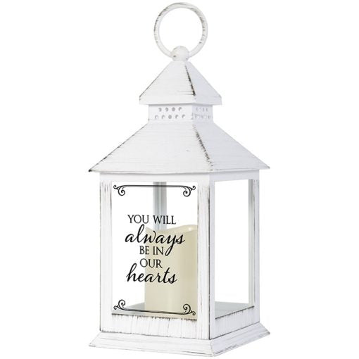Lantern White 11"