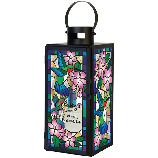 LANTERN Stn Glass Always & Fore
