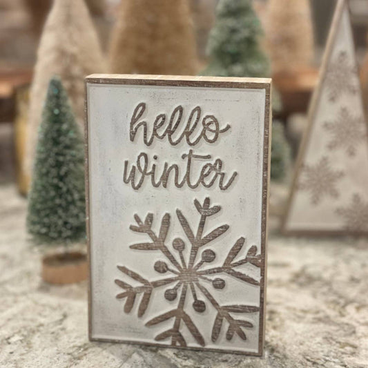 Hello Winter Block