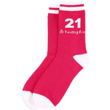 21 & Having Fun Sock