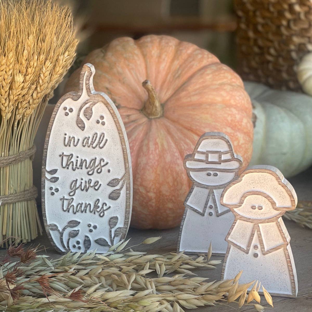 Pumpkin Wood Thanks
