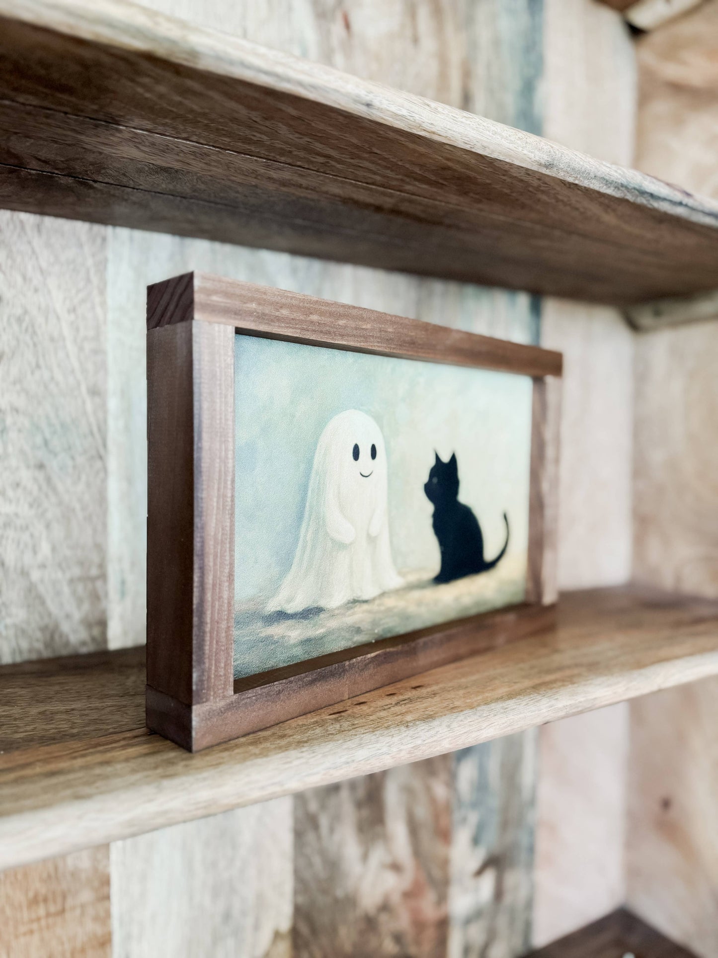 Ghost and Kitten 8x12