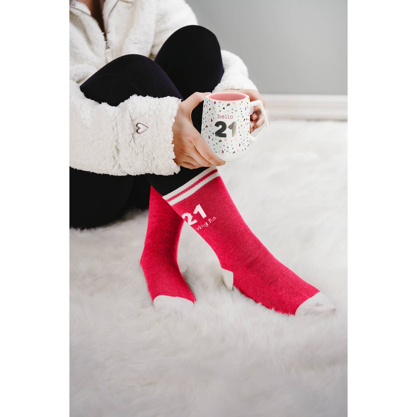 21 & Having Fun Sock