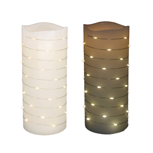 Candle LED Pillar