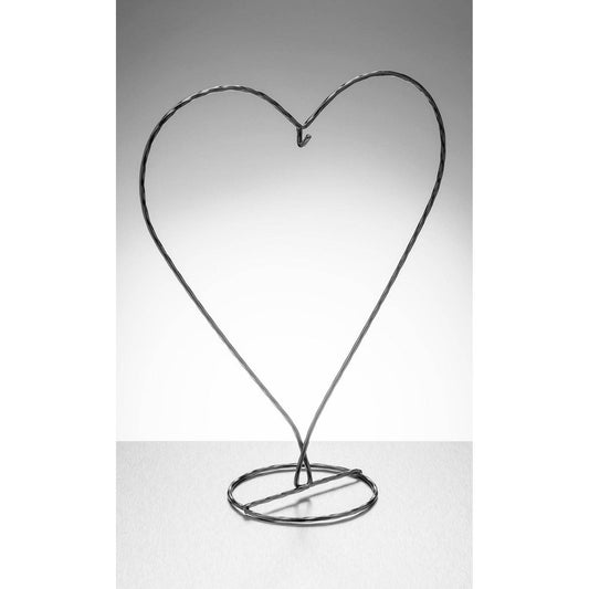 Heart Shaped Stand - Black