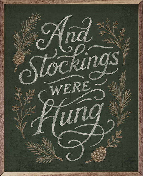 Stockings Were Hung Green