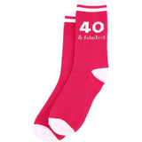 40 & Fabulous Sock