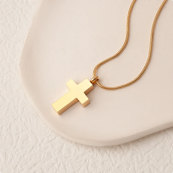 Cross Urn Necklace