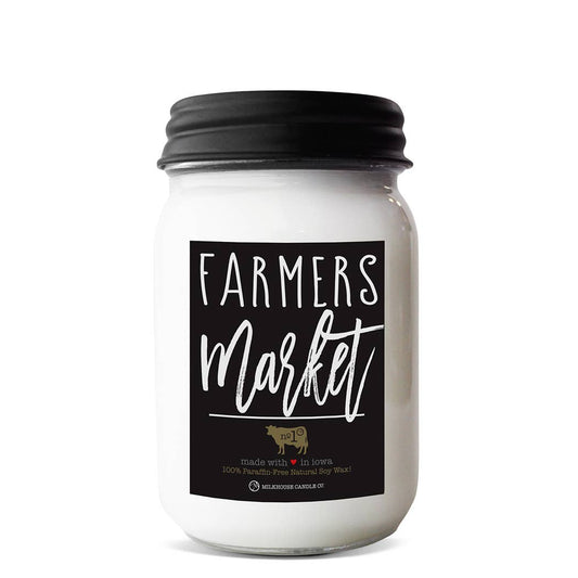 Mason Jar Candle Farmers Market