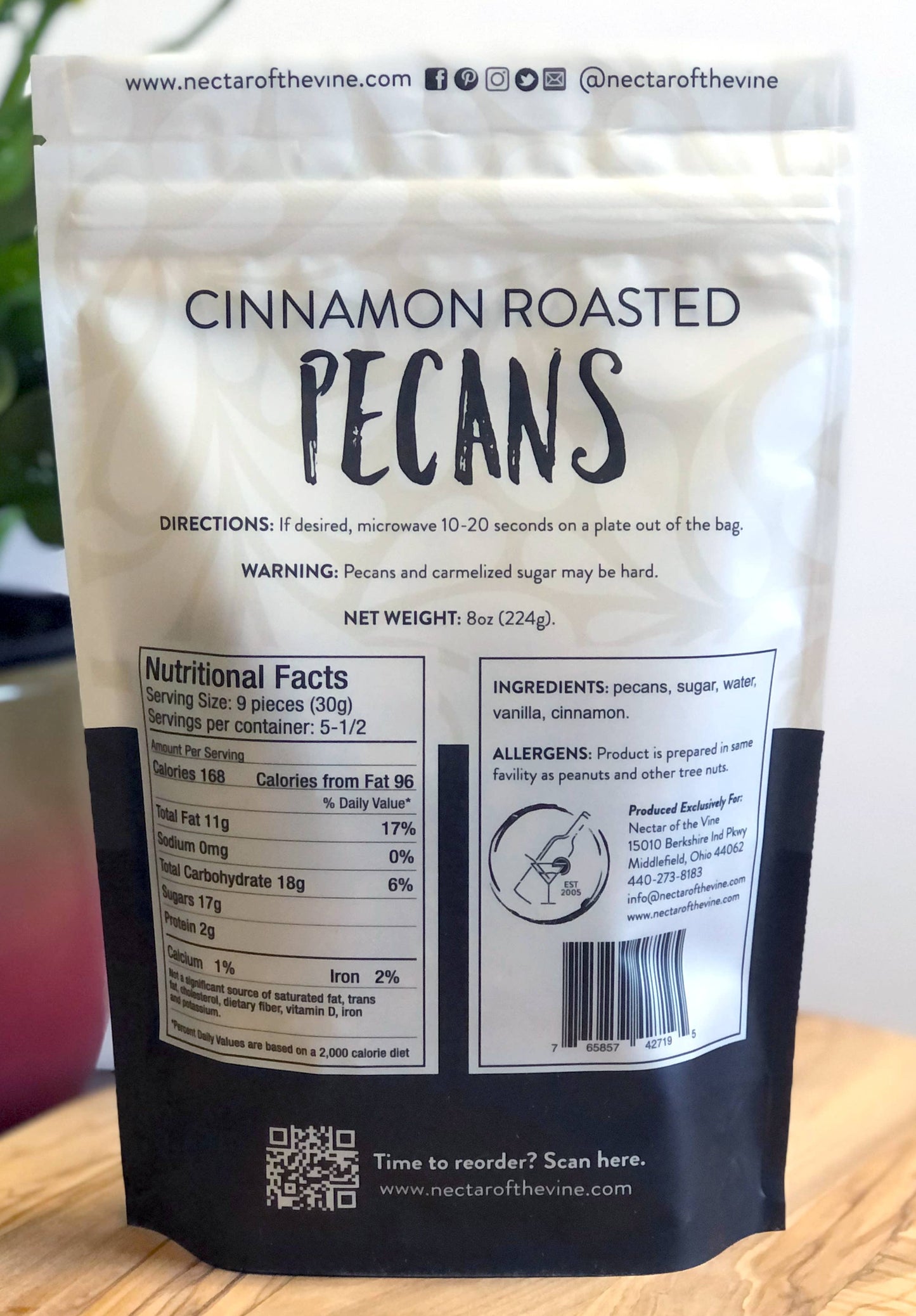 Cinnamon Roasted Pecans