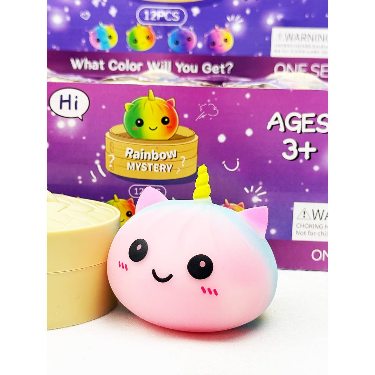 Rainbow Unicorn Dumpling