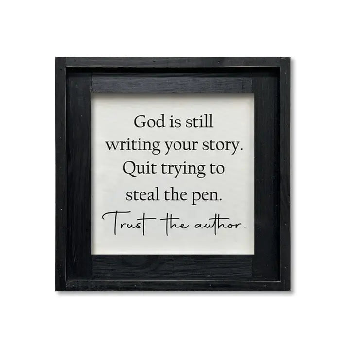 Trust the Author 12X12 B